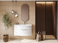 Зеркало KERAMA MARAZZI Cono 42 черное матовое