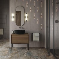 Зеркало KERAMA MARAZZI Cono 42 черное матовое