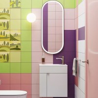 Зеркало KERAMA MARAZZI Cono 42 черное матовое
