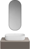 Зеркало KERAMA MARAZZI Cono 42 черное матовое