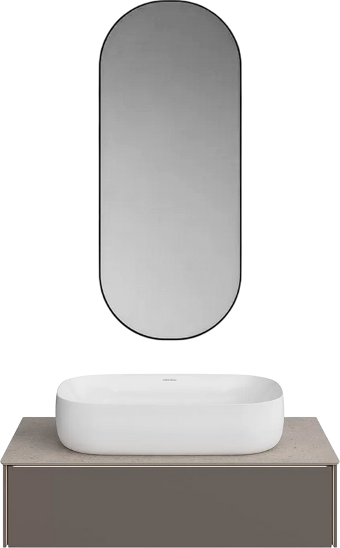 Зеркало KERAMA MARAZZI Cono 42 черное матовое