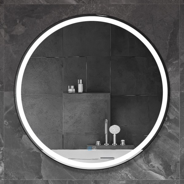 Зеркало круглое Cezares Cadro 80, с подсветкой, с антизапотевателем