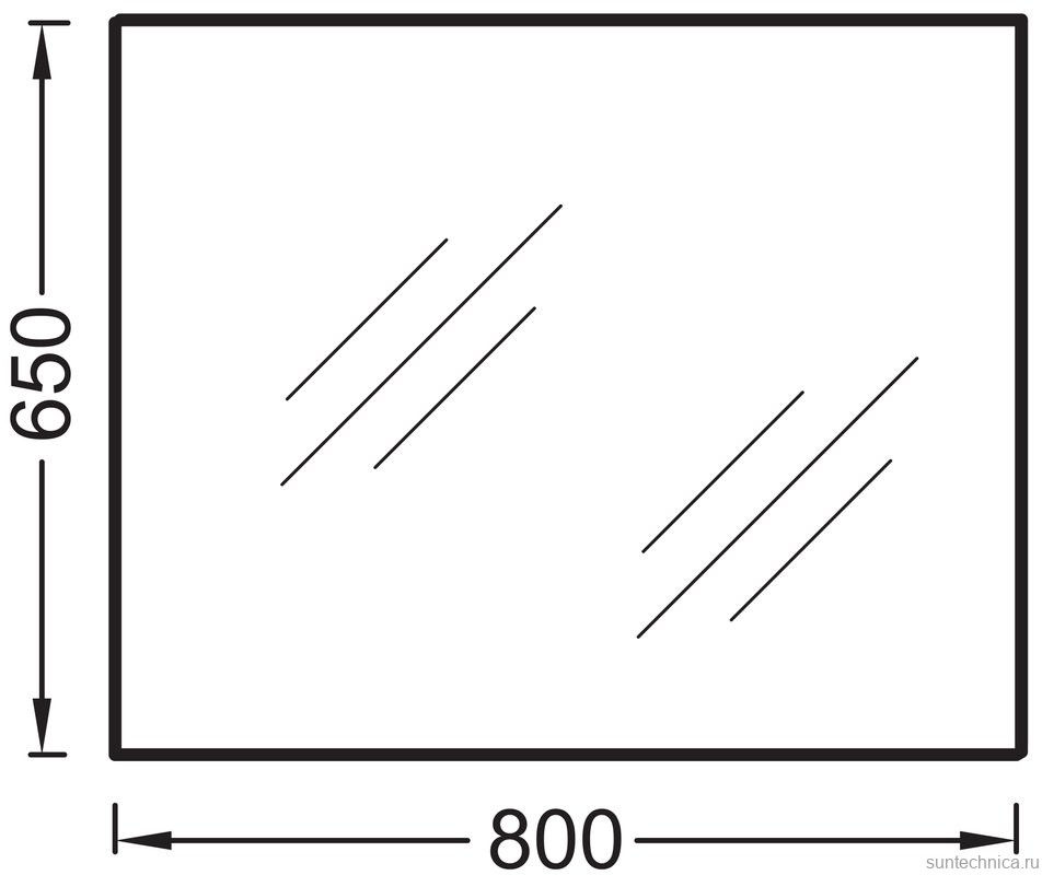 Зеркало Jacob Delafon Ola EB1098-RU 80