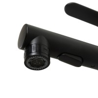 Смеситель для раковины BelBagno BB-LVMD-NERO-W0 для парикмахерской