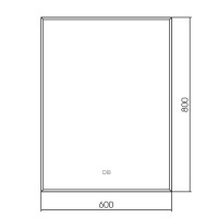 Зеркало AQUAme 60x80