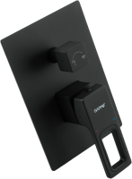Душевой комплект Gappo G17-6 G7117-6 С ВНУТРЕННЕЙ ЧАСТЬЮ, черный