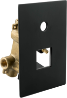 Душевой комплект Gappo G17-6 G7117-6 С ВНУТРЕННЕЙ ЧАСТЬЮ, черный