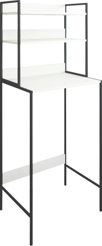 Шкаф в туалет Sanflor 82613188 черный муар, для стиральной машины