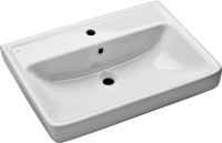 Тумба с раковиной Bellezza Рокко 60 черная напольная 3 ящика