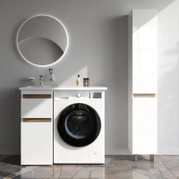 Мебель для ванной комнаты AM.PM X-Joy 40 L под узкую стиральную машину Мебель для ванной комнаты AM.PM X-Joy 40 L под узкую стиральную машину