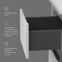 Мебель для ванной комнаты AM.PM X-Joy 40 L под узкую стиральную машину