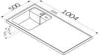 Мебель для ванной комнаты AM.PM X-Joy 40 L под узкую стиральную машину Мебель для ванной комнаты AM.PM X-Joy 40 L под узкую стиральную машину