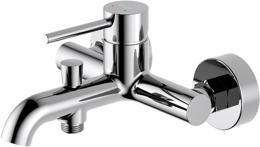 Смеситель для ванны с душем AQUATEK Европа AQ1340CR хром