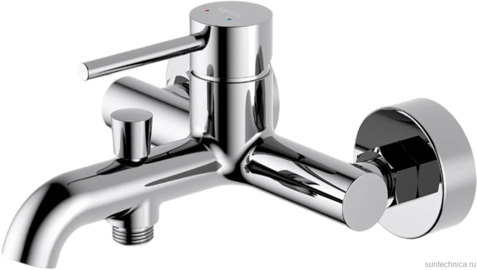 Смеситель для ванны с душем AQUATEK Европа AQ1340CR хром