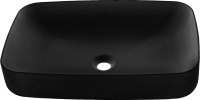 Накладная раковина Kerasan Tribeca 514131 60x38 см, черный матовый
