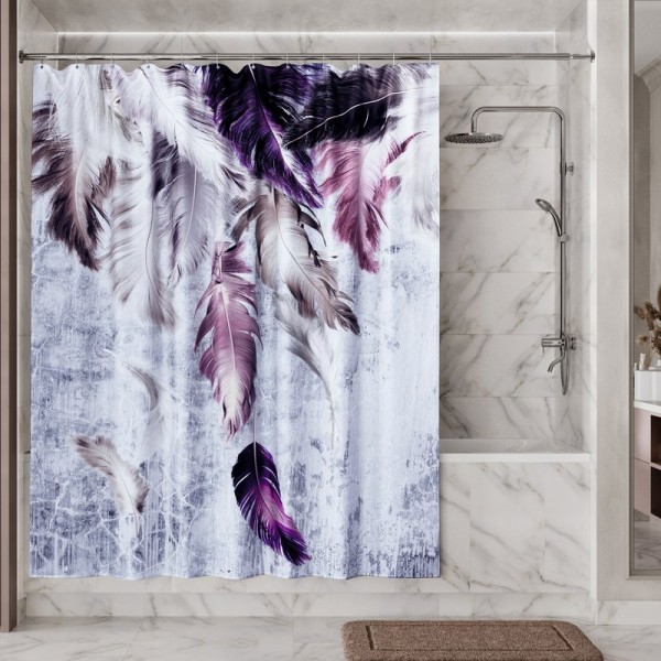 Штора для ванной Wasserkraft Rossel SC-57103 180х200 см