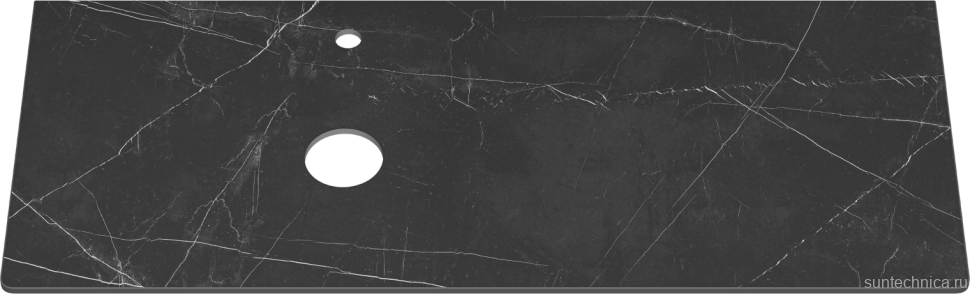 Мебель для ванной комнаты Misty Роял 120 черная