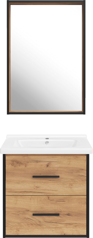 Мебель для ванной комнаты ASB-Mebel Монца 60 дуб золотой