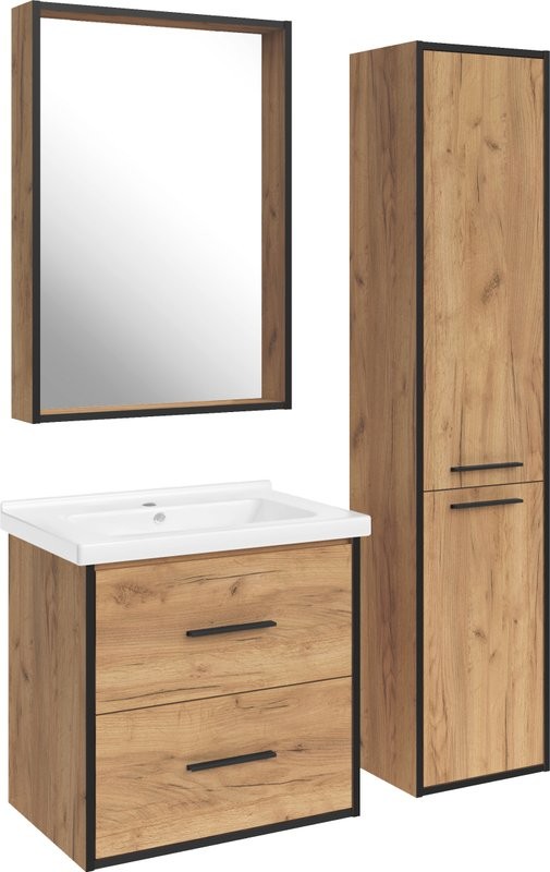 Мебель для ванной комнаты ASB-Mebel Монца 60 дуб золотой