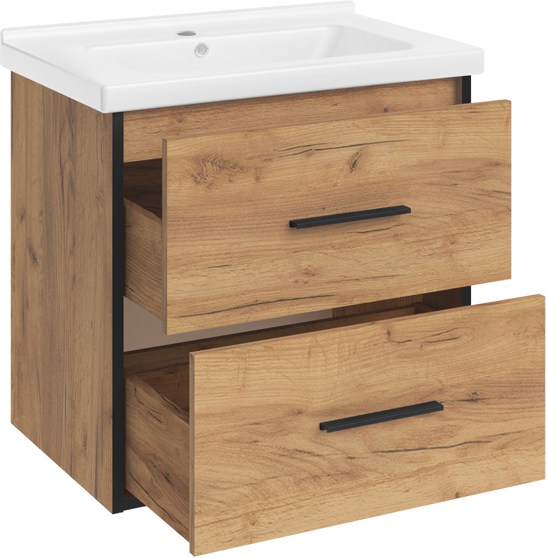 Мебель для ванной комнаты ASB-Mebel Монца 60 дуб золотой