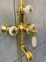 Душевая стойка AltroBagno Opera 030206 Or золото