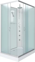 Душевая кабина Niagara Classic NG-43975-14QBKTG 90х70 см, без крыши, с гидромассажем и тропическим душем