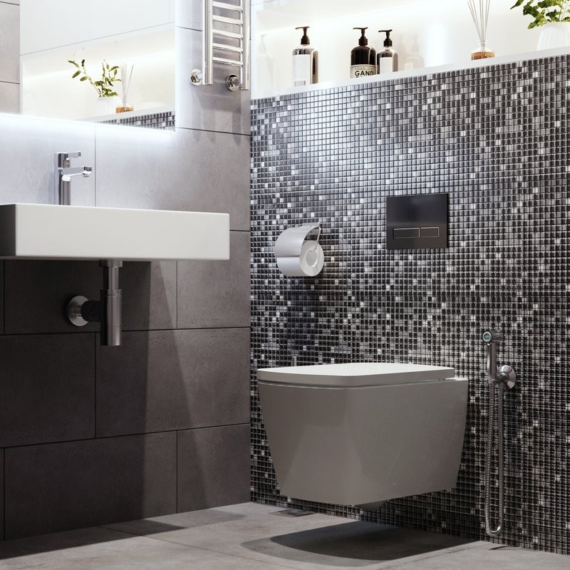 Комплект Унитаз подвесной Lavinia Boho Aveo Rimless 3306101R-33290600 безободковый, с микролифтом + Биде подвесное 33060050