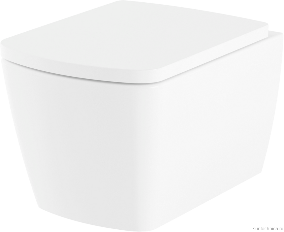 Комплект Унитаз подвесной Lavinia Boho Aveo Rimless 3306101R-33290600 безободковый, с микролифтом + Биде подвесное 33060050