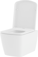 Комплект Унитаз подвесной Lavinia Boho Aveo Rimless 3306101R-33290600 безободковый, с микролифтом + Биде подвесное 33060050