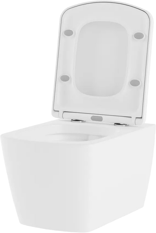 Комплект Унитаз подвесной Lavinia Boho Aveo Rimless 3306101R-33290600 безободковый, с микролифтом + Биде подвесное 33060050