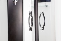 Душевая кабина Niagara Classic NG-6702-14BKT 100x100 см, без крыши, с тропическим душем