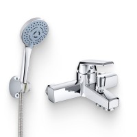 Душевой комплект Смеситель Orange One Life P02-100cr + Гарнитур OAS011