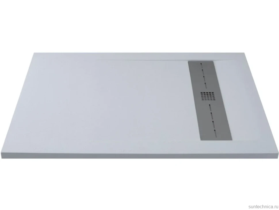 Поддон для душа Aquanet Delight 160x90 белый камень, с сифоном