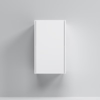 Шкаф в ванную AM.PM Func M8FCH0402WM 40 подвесной, матовый белый, фурнитура серебро