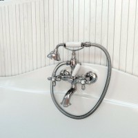 Ванна из искусственного камня Фэма Франческа 170x85 см, пристенная, белая, на ножках