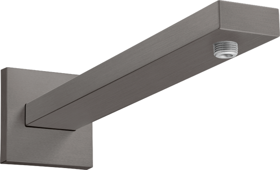 Кронштейн для верхнего душа Hansgrohe Square 27694340 38,9 см, матовый черный хром