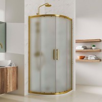 Душевой уголок Kubele DE018 RL-MAT-BR 80х80