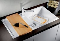 Комплект Мойка Blanco Metra XL 6S 515280 белая + Измельчитель Franke