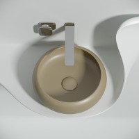 Накладная раковина Ceramicanova Element CN6050MC капучино матовая