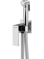 Гигиенический душ KERAMA MARAZZI Fioretto V253CR442RUKM со смесителем, С ВНУТРЕННЕЙ ЧАСТЬЮ, хром