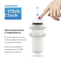 Комплект Накладная раковина Lavinia Boho Bathroom Sink Slim 33311008 + Донный клапан Wellsee Drainage System 182138000 матовый белый + Сифон 182108000 белый