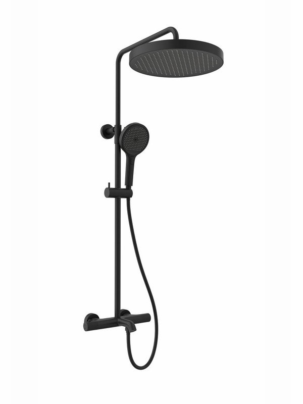 Душевая стойка AltroBagno Bilancia AltroBagnoBilancia030430MB черный матовый