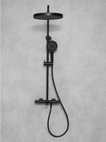 Душевая стойка AltroBagno Bilancia AltroBagnoBilancia030430MB черный матовый