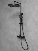 Душевая стойка AltroBagno Bilancia AltroBagnoBilancia030430MB черный матовый