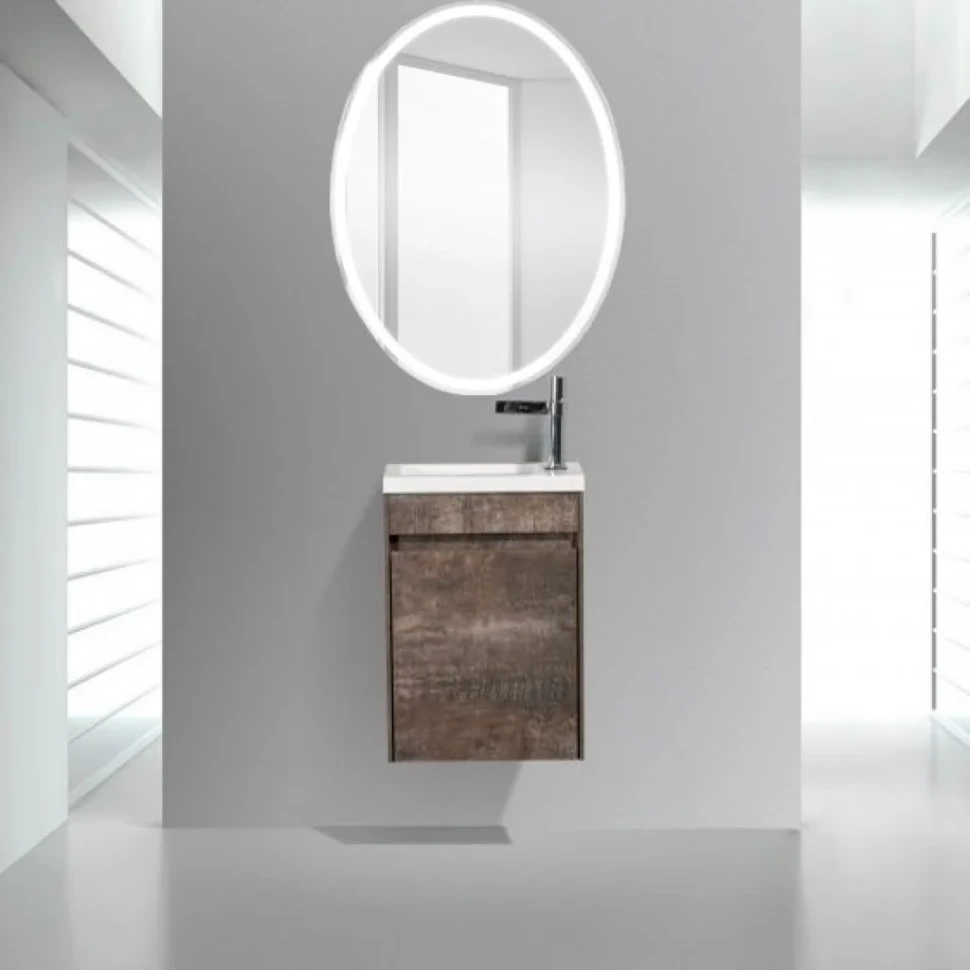 Мебель для ванной комнаты BelBagno Pietra Mini 46 L stone