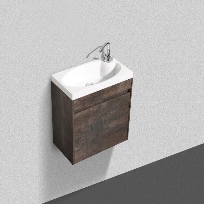 Мебель для ванной комнаты BelBagno Pietra Mini 46 L stone