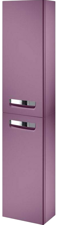 Шкаф пенал для ванной Roca Gap L фиолетовый