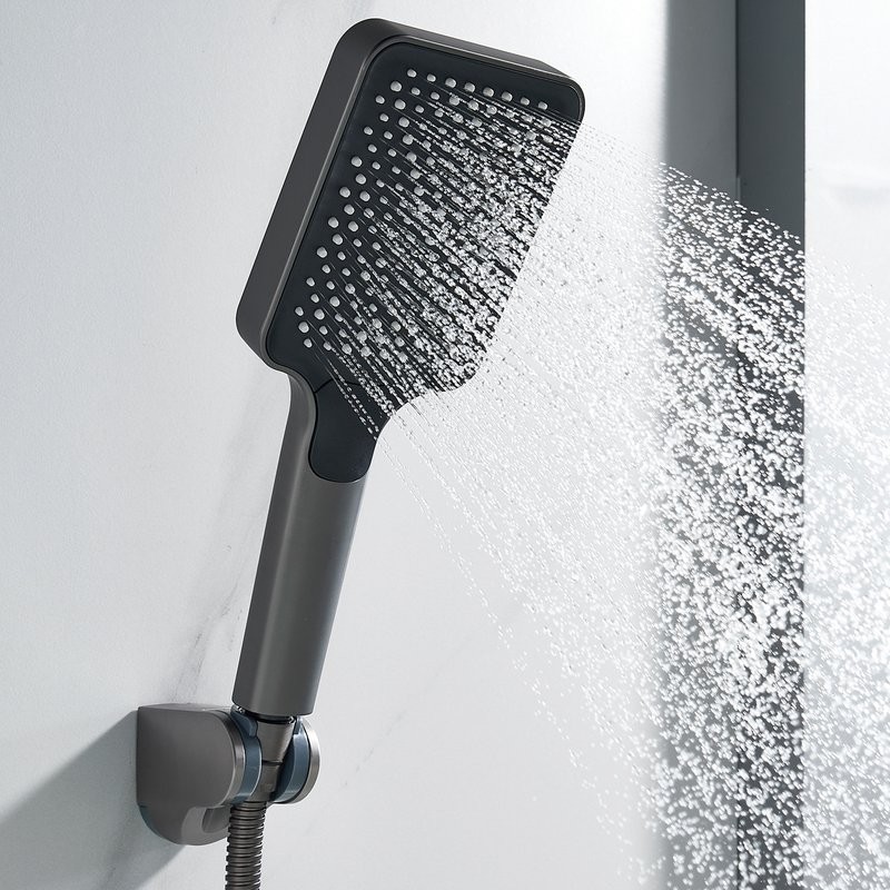 Смеситель для ванны с душем Shevanik S9902T оружейная сталь