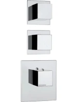 Термостатический смеситель встраиваемый Bossini Cube 2 Outlets LP Z032203 С ВНУТРЕННЕЙ ЧАСТЬЮ, хром Термостатический смеситель встраиваемый Bossini Cube 2 Outlets LP Z032203 С ВНУТРЕННЕЙ ЧАСТЬЮ, хром