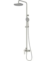Душевая стойка Cezares Stylus STYLUS-CD-IN со смесителем, сатин